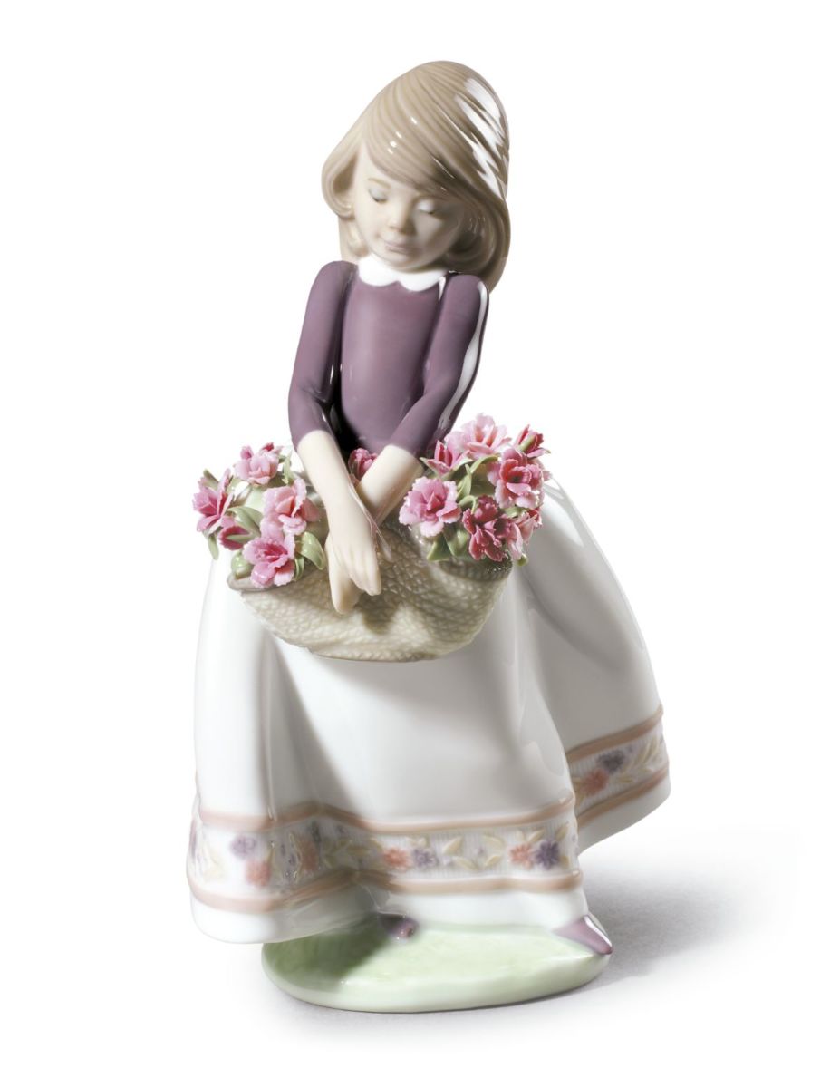 May Flowers Girl Figurine - Thumbnail 4