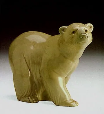 Attentive Bear by Lladro — Porcelain Figurine