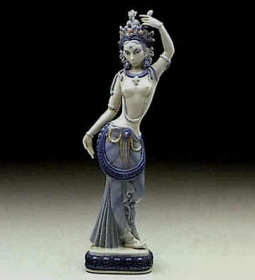 Hindu Dancer by Lladro — Porcelain Figurine