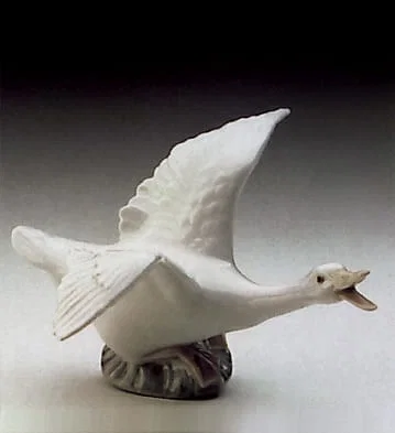 Duck Flying by Lladro — Porcelain Figurine