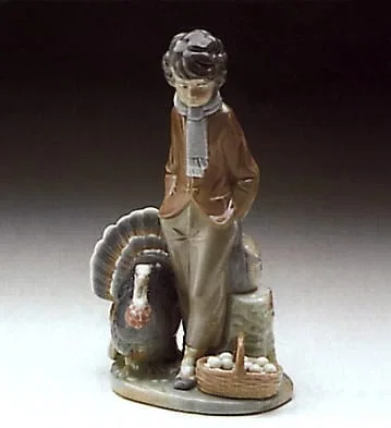Christmas Seller by Lladro — Porcelain Figurine