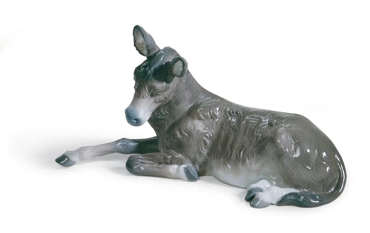 Donkey by Lladro — Porcelain Figurine