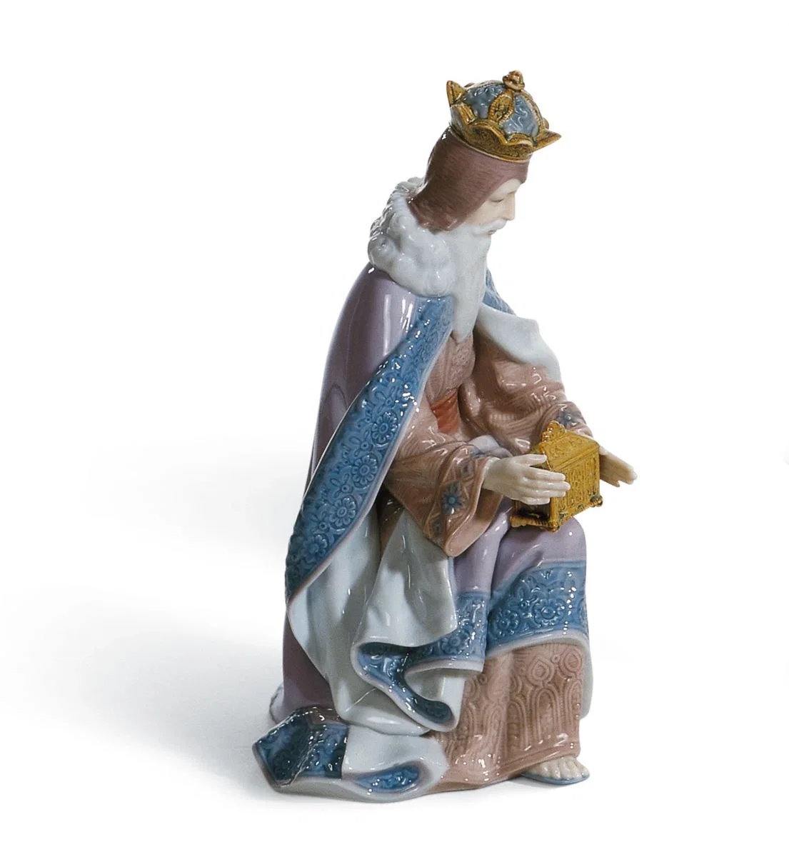 King Melchior by Lladro — Porcelain Figurine