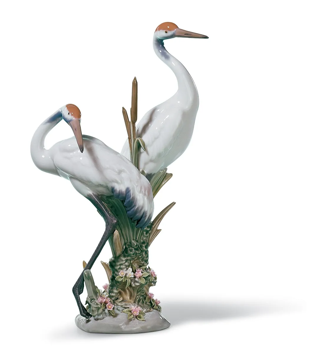 Courting Cranes by Lladro