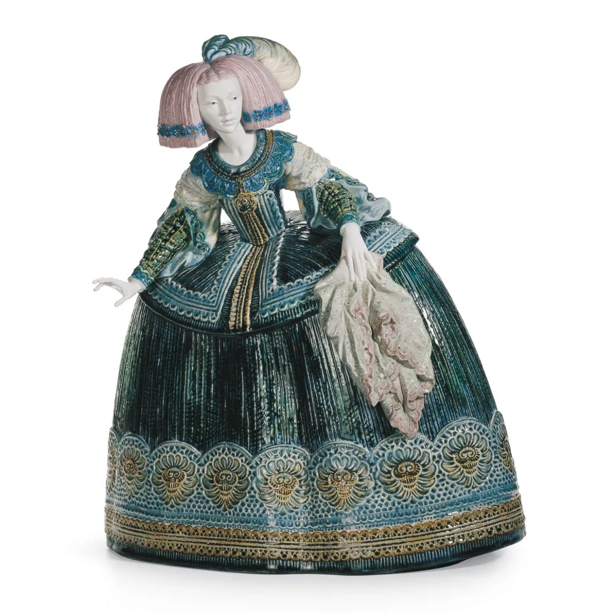 La Menina Sculpture by Lladro — Porcelain Figurine