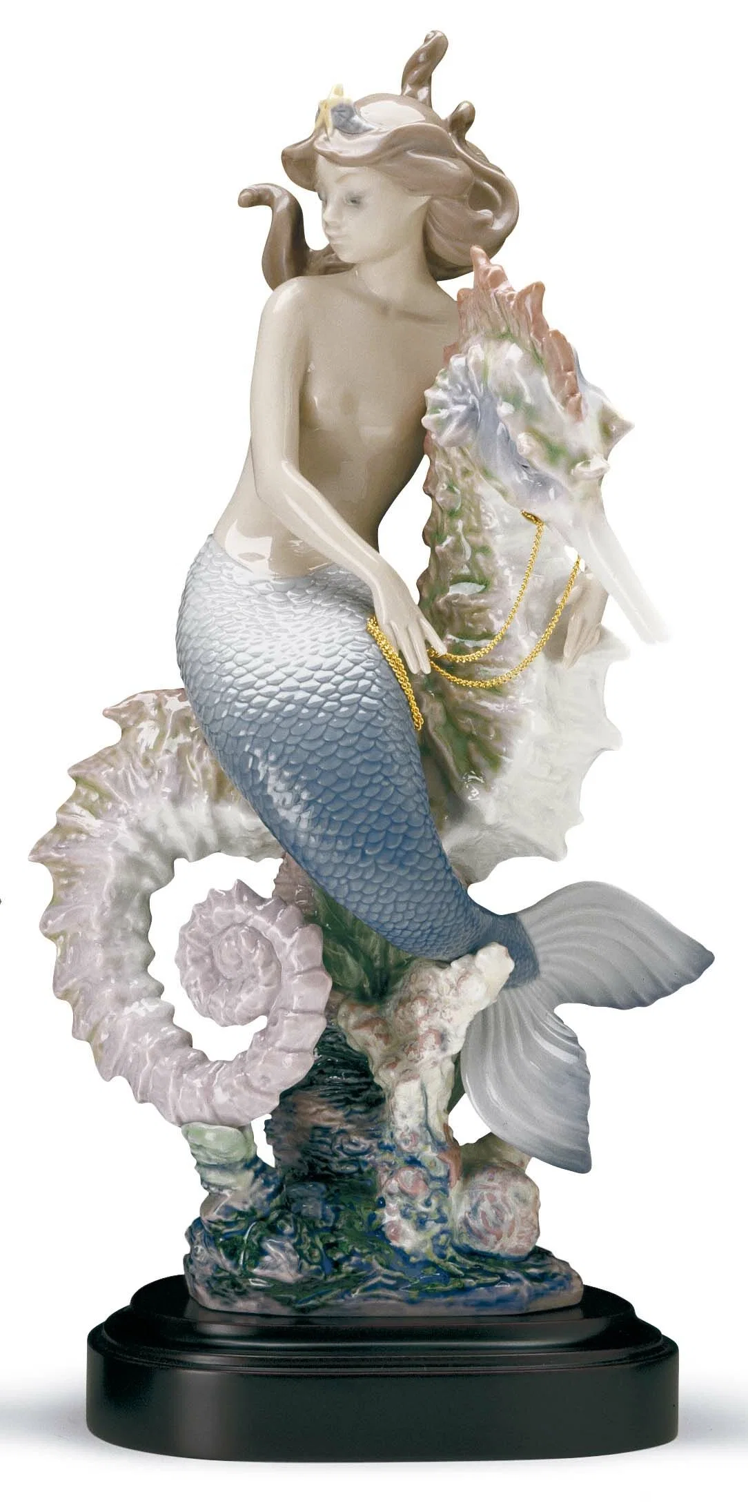 BENEATH THE WAVES by Lladro — Porcelain Figurine