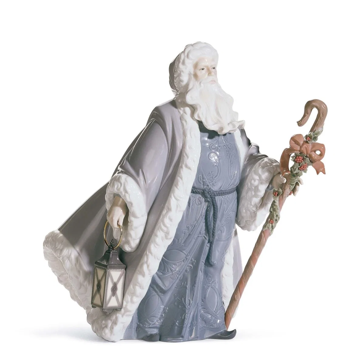 Santa Claus Messenger 2004-08 by Lladro — Porcelain Figurine