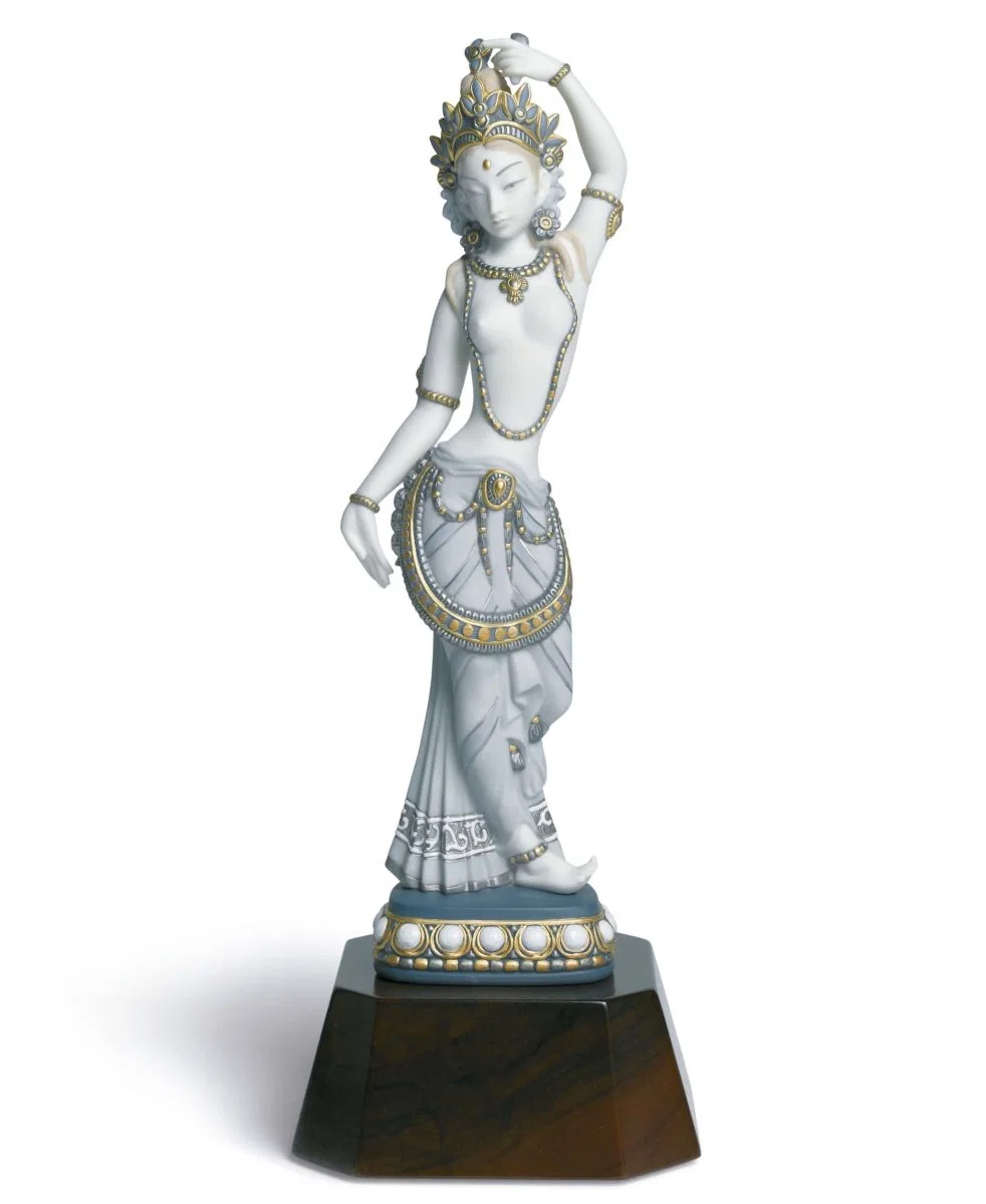 Hindu Dancer by Lladro — Porcelain Figurine