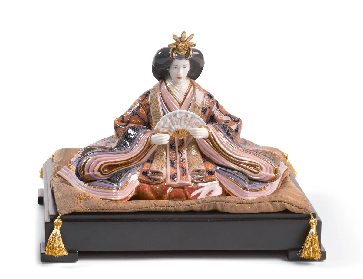 Hina Dolls - Empress by Lladro — Porcelain Figurine