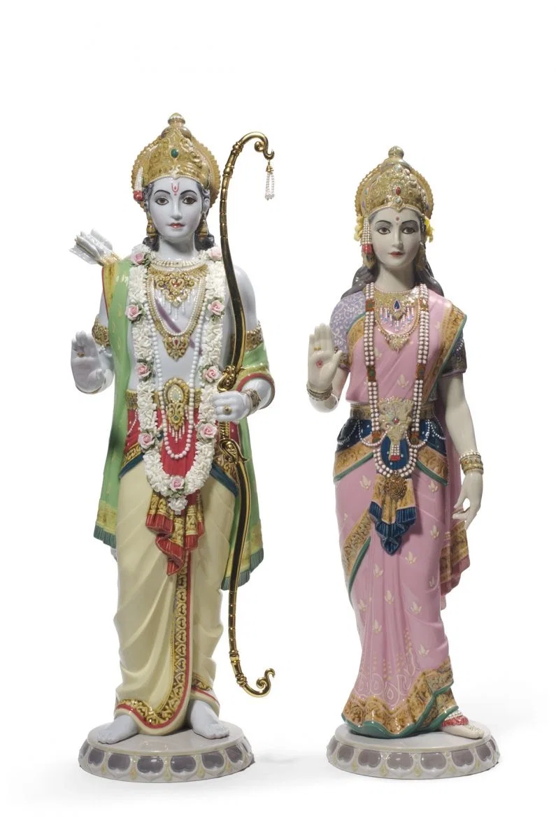 Rama and Sita by Lladro — Porcelain Figurine