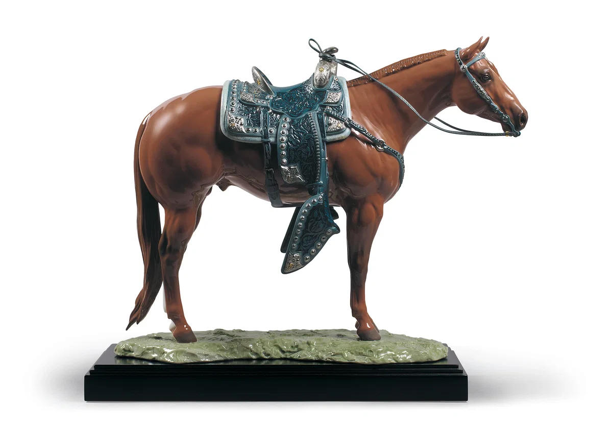 Quarter Horse by Lladro — Porcelain Figurine