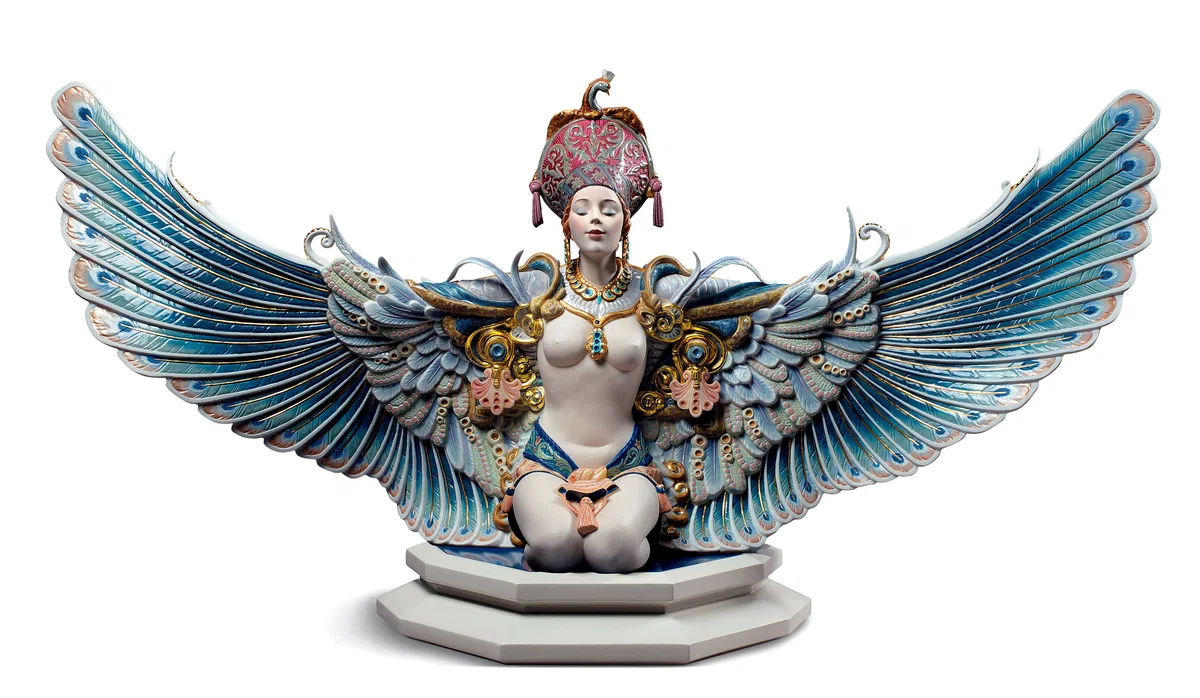 Winged fantasy Woman by Lladro — Porcelain Figurine
