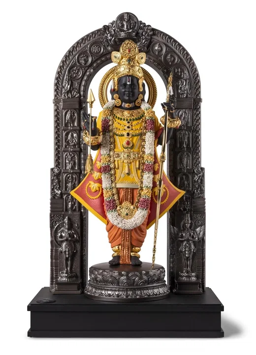 Lord Ram Lalla by Dr. Arun Yogiraj Sculpture by Lladro