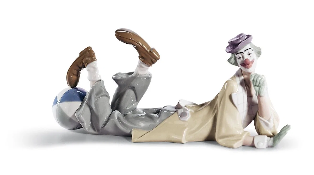 Clown by Lladro — Porcelain Figurine
