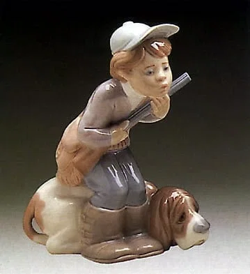Hunter Puppet by Lladro — Porcelain Figurine