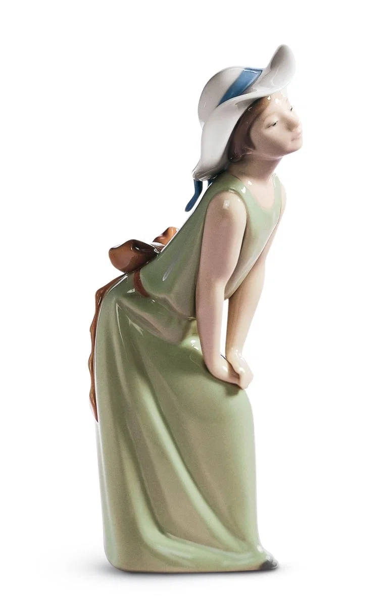 Curious - Open Box by Lladro — Porcelain Figurine