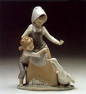 LLADRO 海のそよ風 LLADRO・リヤドロ・海のそよかぜ・フィギュリン・欠損無し・箱有り
