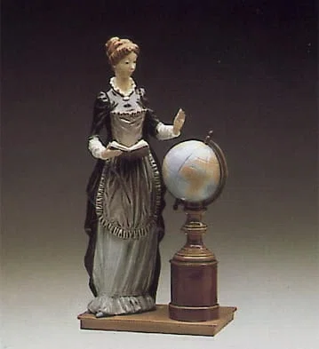 School Marm by Lladro — Porcelain Figurine