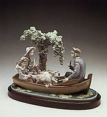 On the Lake by Lladro — Porcelain Figurine