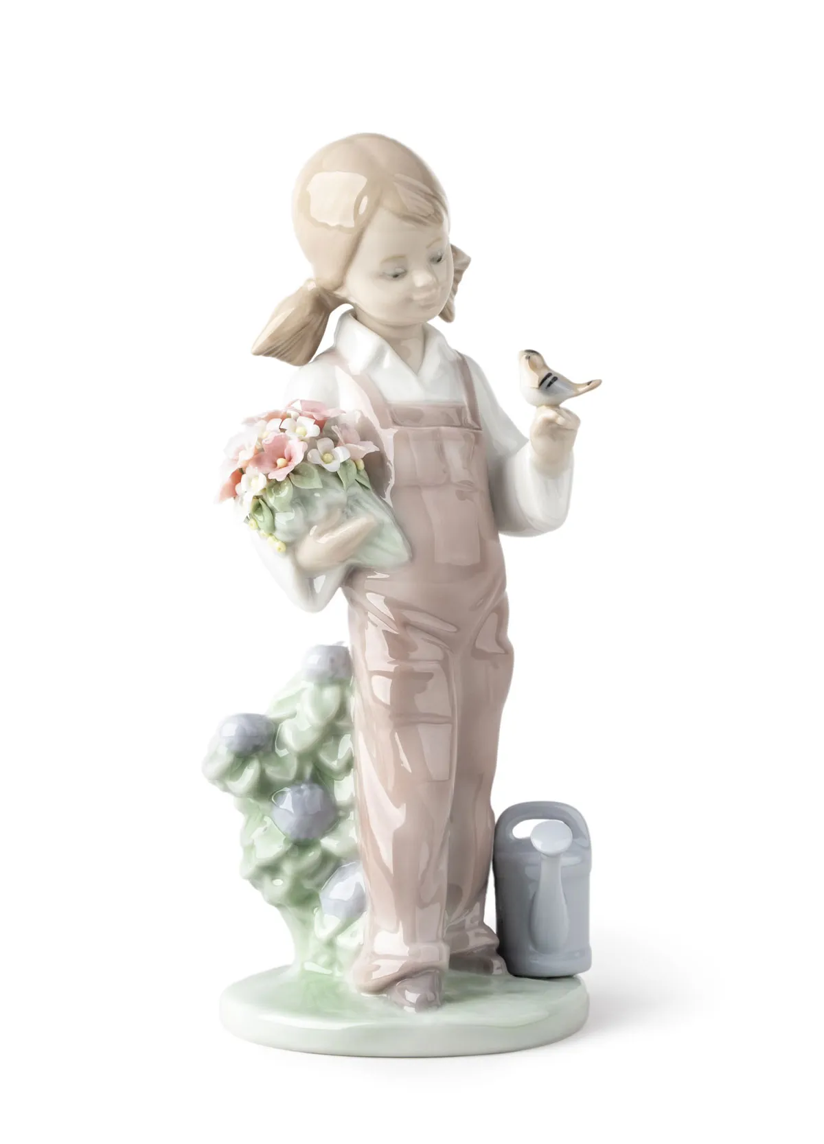 Spring Girl Figurine by Lladro — Porcelain Figurine