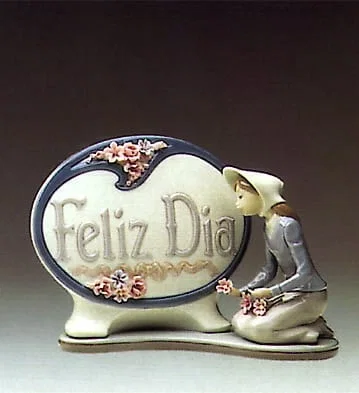 Feliz Dia (Happy Day) by Lladro — Porcelain Figurine