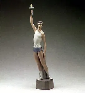 Lladro - Torch Bearer