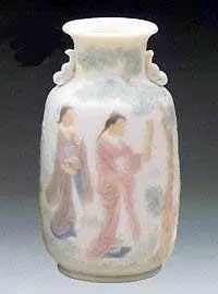 Lladro - Vase - Decorated