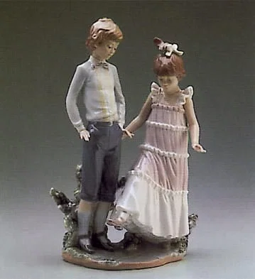 One, Two, Three by Lladro — Porcelain Figurine