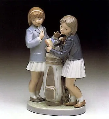 Tee Time by Lladro — Porcelain Figurine