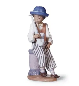 Lladro Black Legacy - JAZZ SAX