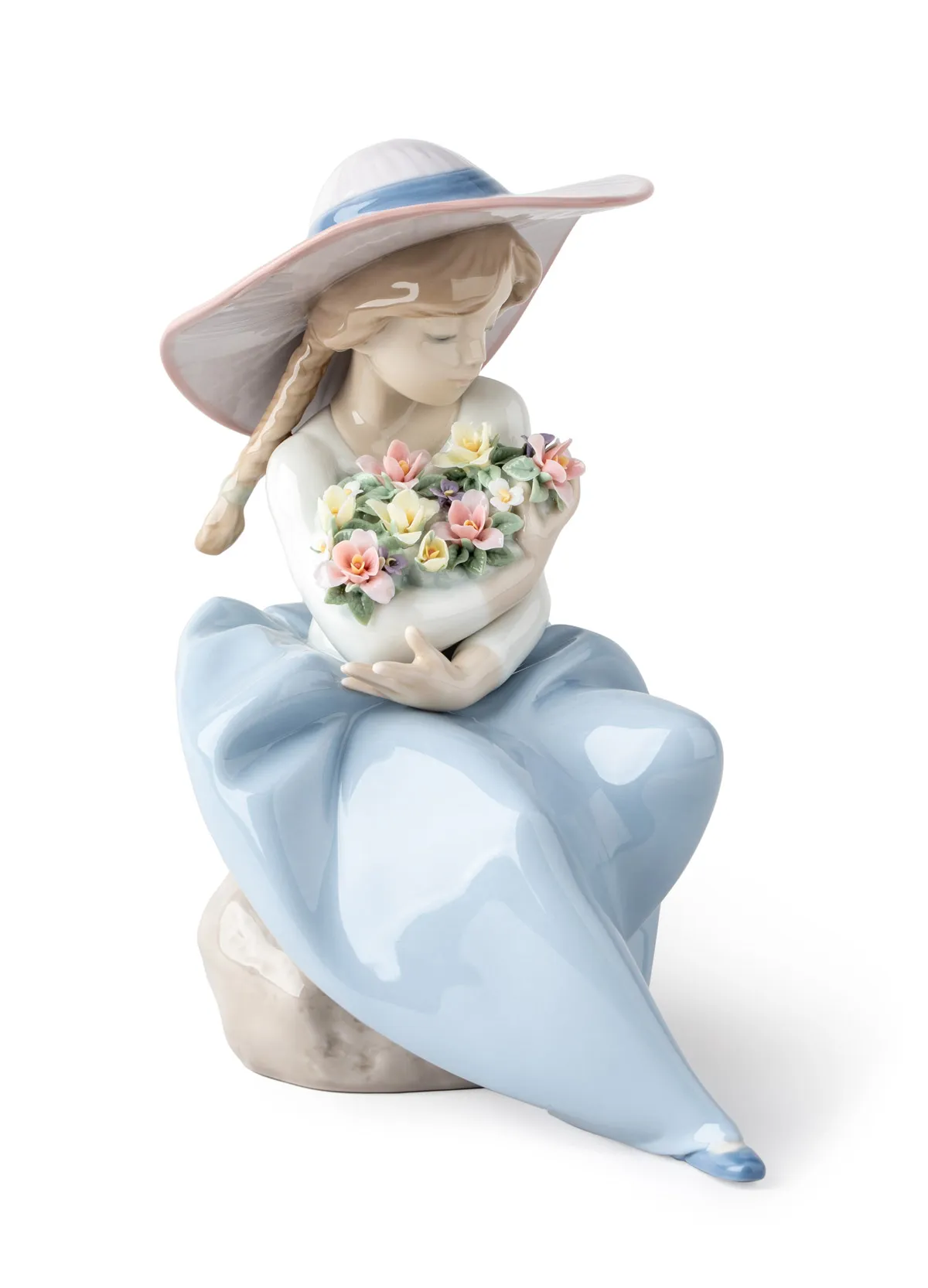 FRAGRANT BOUQUET by Lladro — Porcelain Figurine