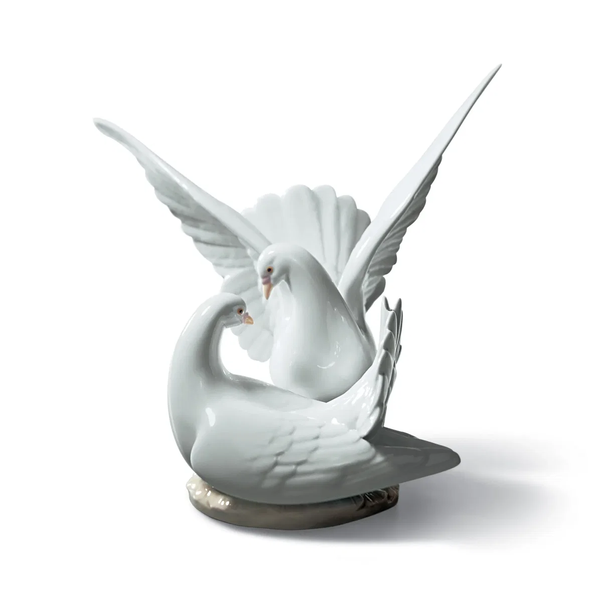 Love Nest Doves Figurine by Lladro — Porcelain Figurine