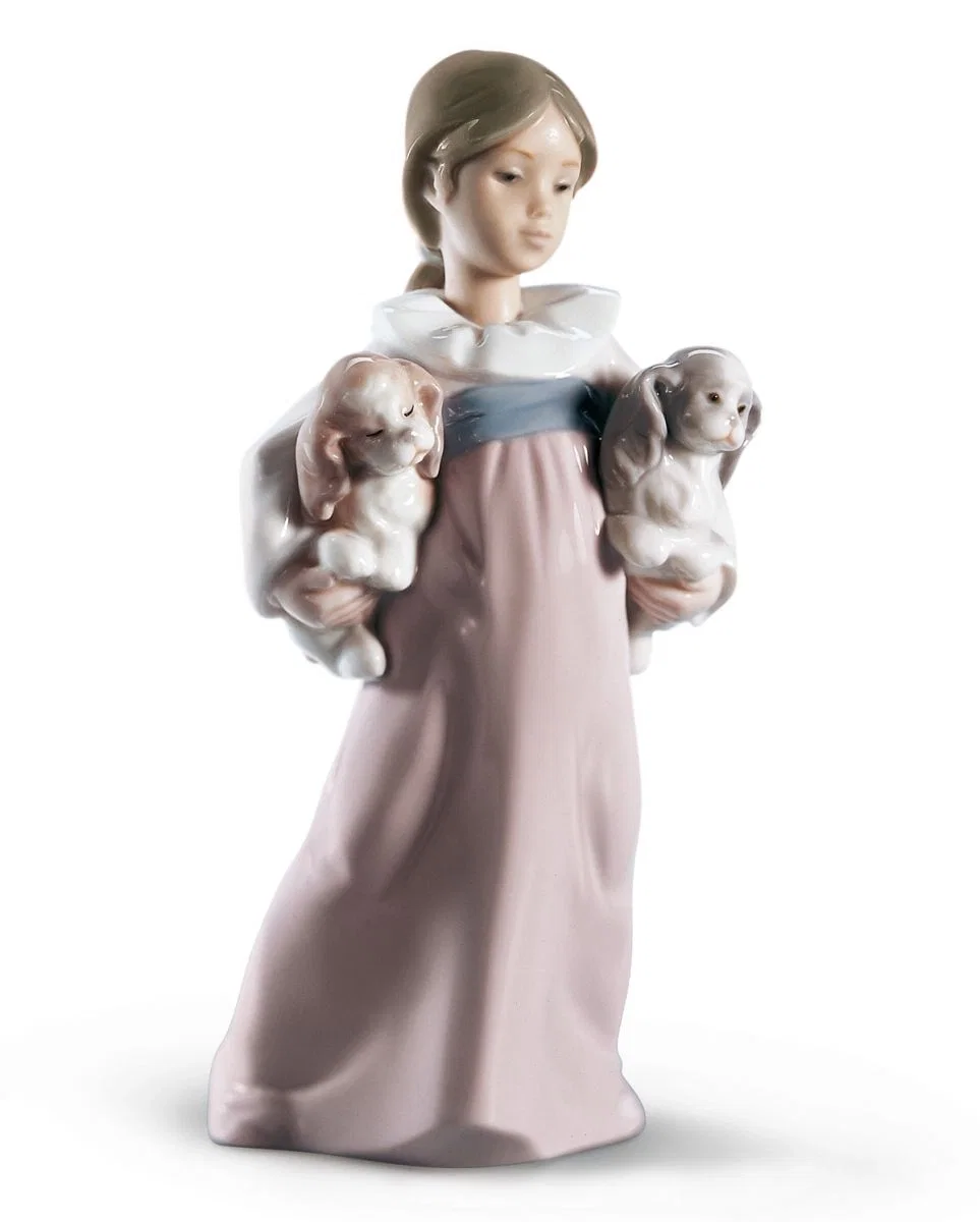 ARMS FULL OF LOVE by Lladro — Porcelain Figurine