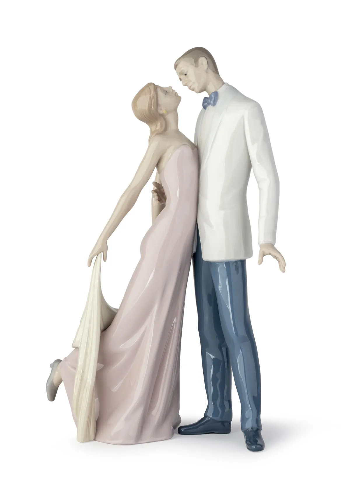 Happy Anniversary Couple by Lladro — Porcelain Figurine