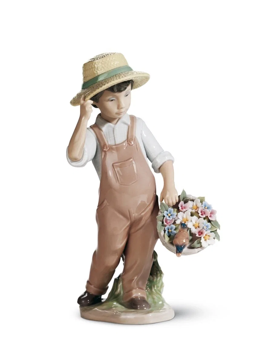 MY HAPPY FRIEND by Lladro — Porcelain Figurine