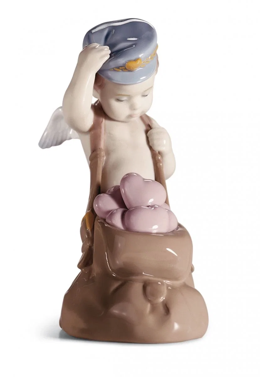 Love Letters Cupid by Lladro — Porcelain Figurine