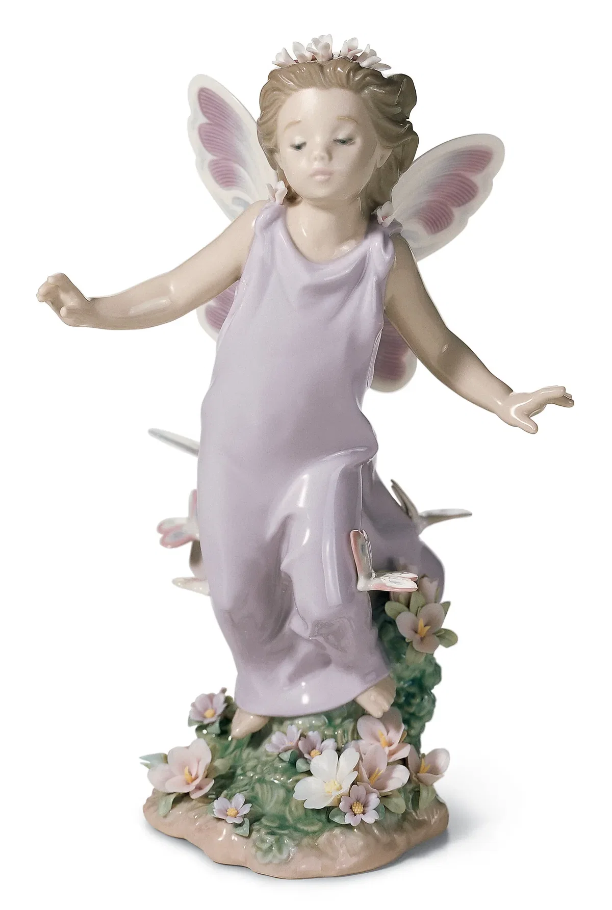 Butterfly Wings Fairy by Lladro — Porcelain Figurine