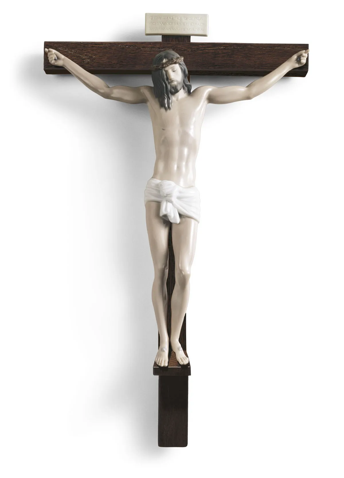 Our Saviour Crucifix Wall Art by Lladro — Porcelain Figurine