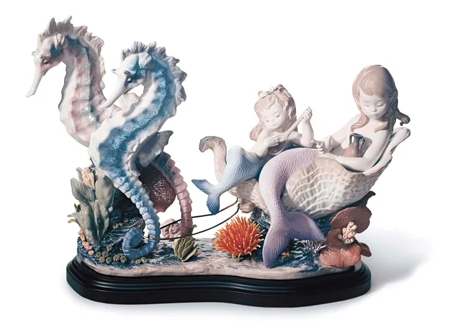 Underwater Journey Mermaid by Lladro