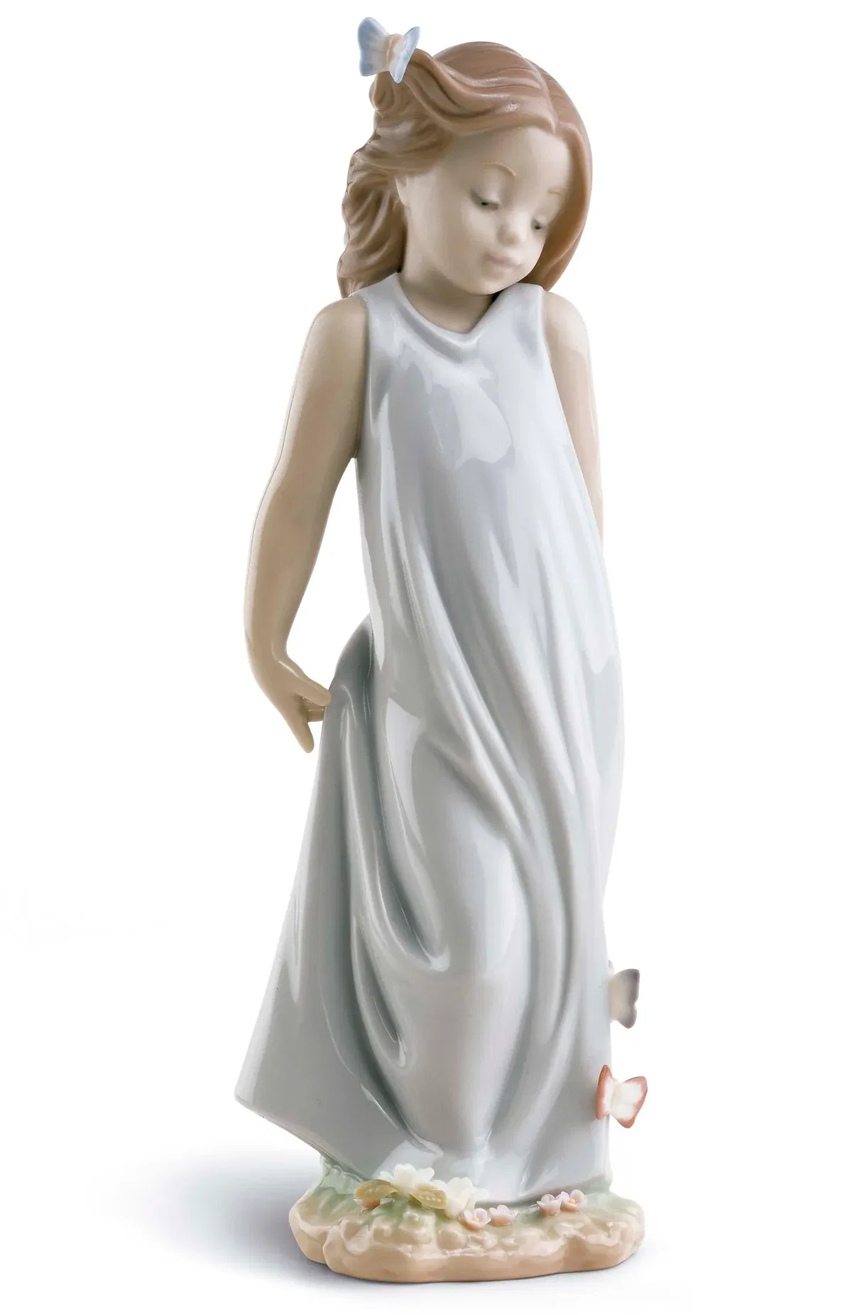 FRIEND OF THE BUTTERFLIES by Lladro — Porcelain Figurine