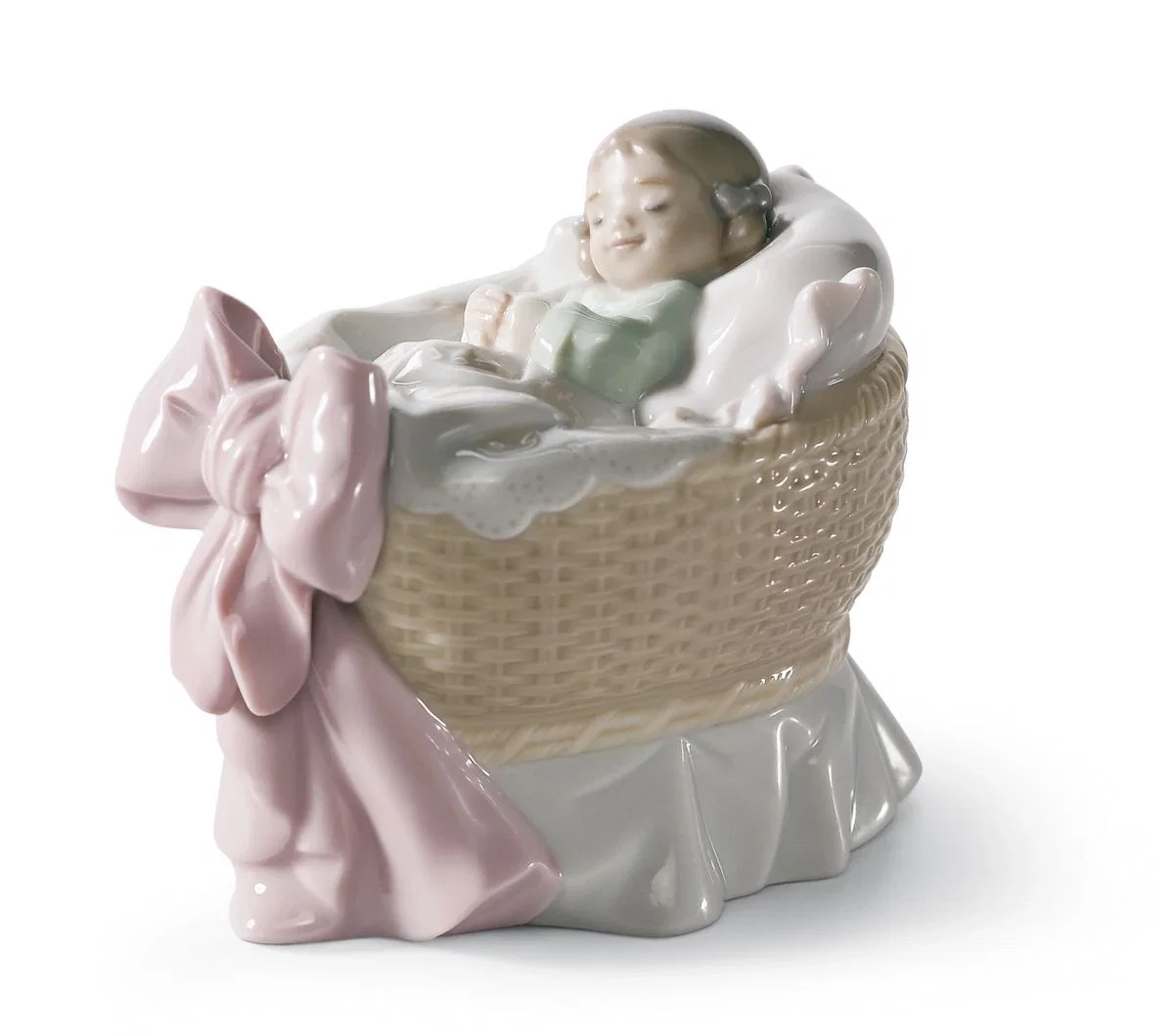 A NEW TREASURE (GIRL) by Lladro — Porcelain Figurine