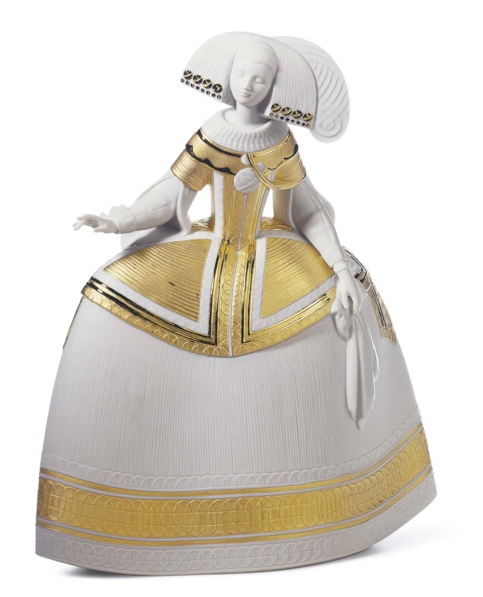 Menina Gold by Lladro — Porcelain Figurine