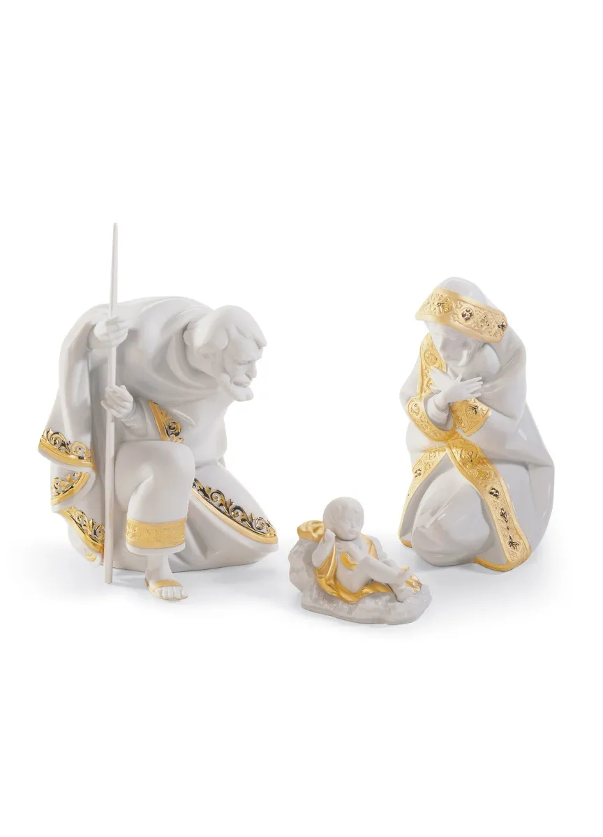 SET SILENT NIGHT (RE-DECO) by Lladro — Porcelain Figurine