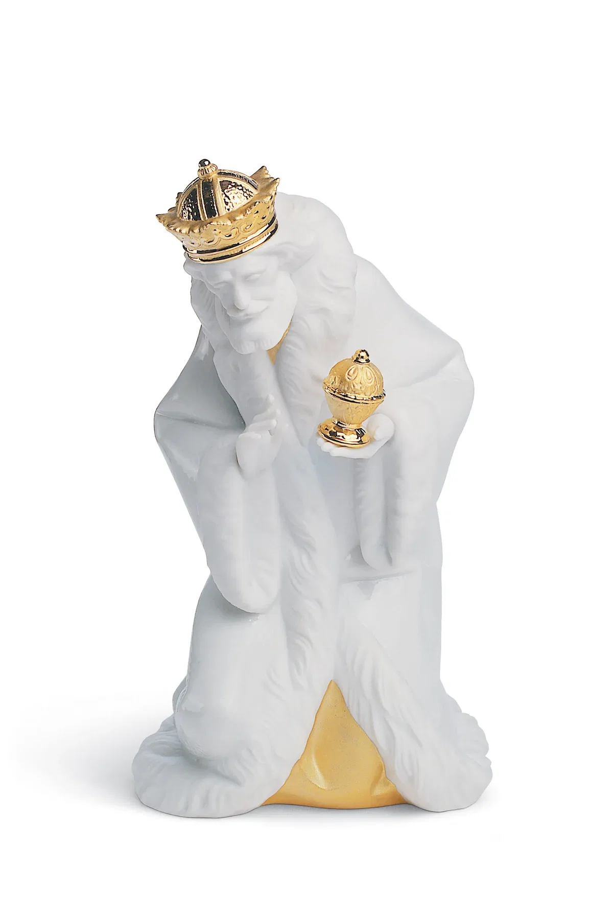 KING MELCHIOR (RE-DECO) by Lladro — Porcelain Figurine