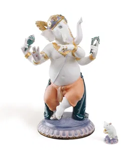 Lladro - Dancing Ganesha