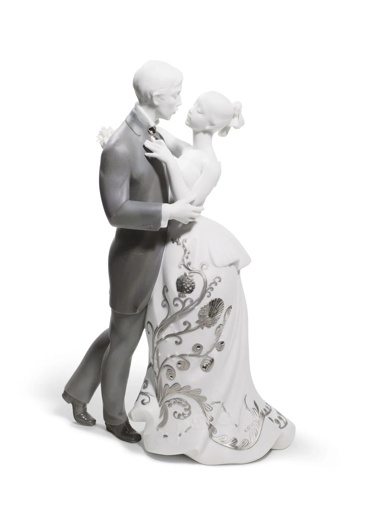 Lovers' Waltz Couple Figurine by Lladro — Porcelain Figurine
