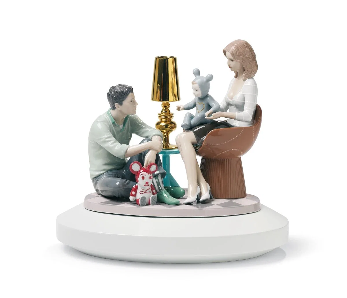 The Family Portrait by Lladro — Porcelain Figurine