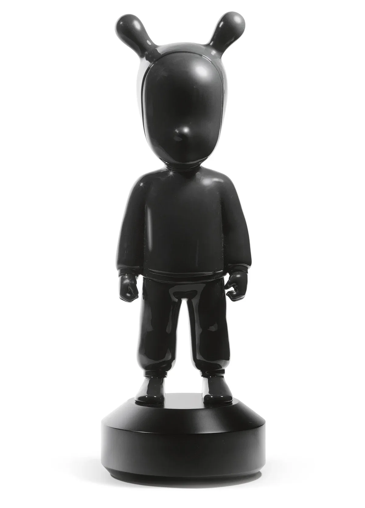 The Black Guest Figurine. Large Model. by Lladro — Porcelain Figurine
