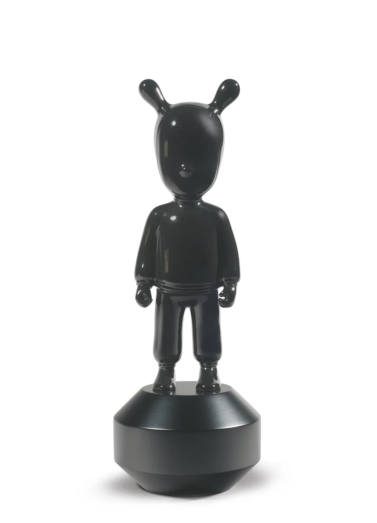 The Black Guest Figurine. Small Model. by Lladro — Porcelain Figurine
