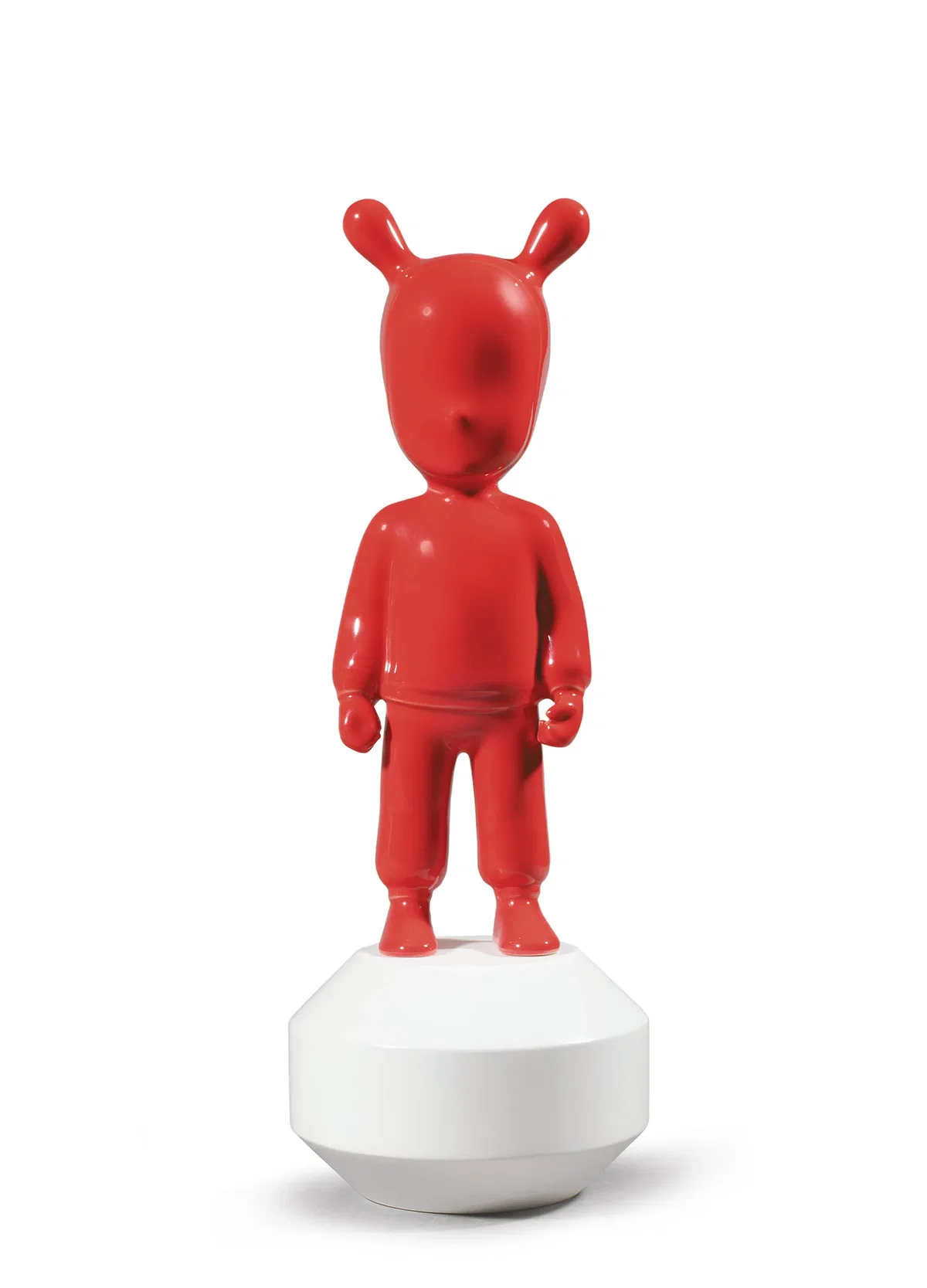 The Red Guest Figurine. Small Model. by Lladro — Porcelain Figurine